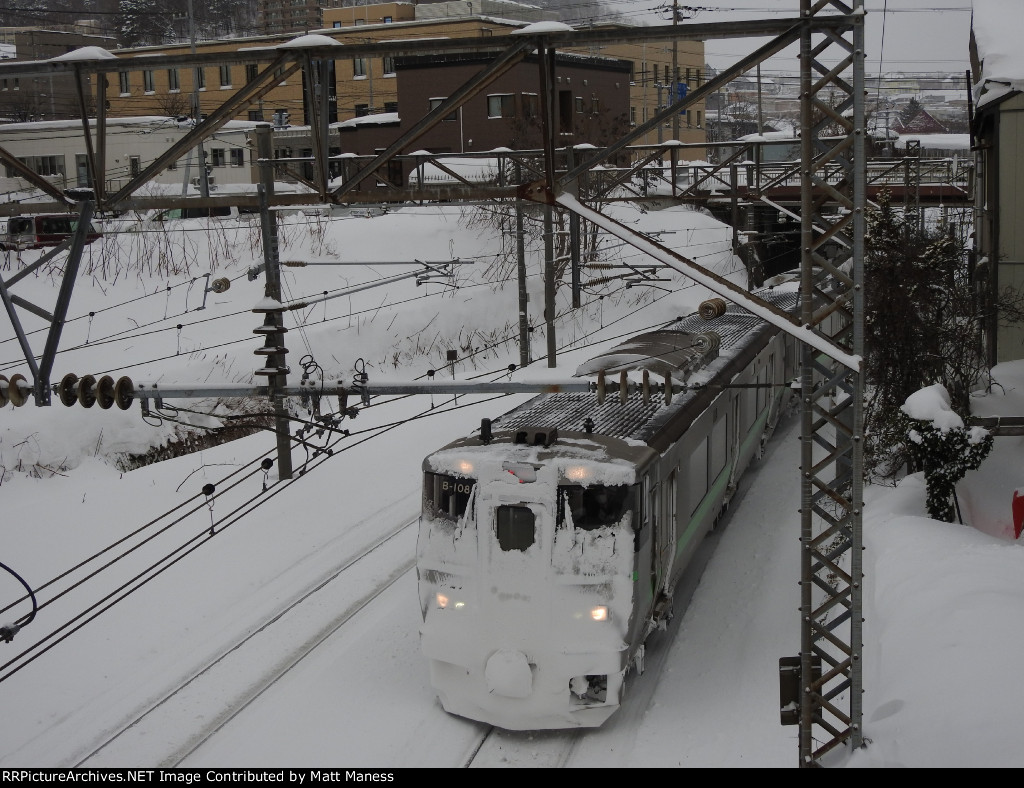 Bound for Sapporo